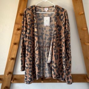 LuLaRoe Nanette Sweater Overlay